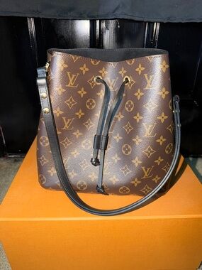 Louis Vuitton Brown Monogram Canvas Shoulder Bag